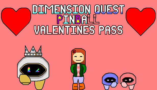 Dimension Quest Pinball Event Pass - Lovely Valentines Steam capsule image