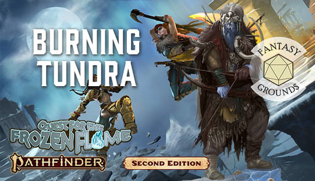 Fantasy Grounds - Pathfinder 2 RPG - Quest for the Frozen Flame AP 3: Burning Tundra Steam capsule image