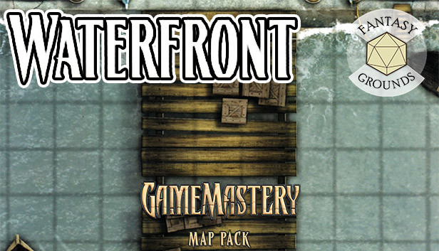 Fantasy Grounds - Pathfinder RPG - Gamemastery Map Pack Waterfront Steam capsule image