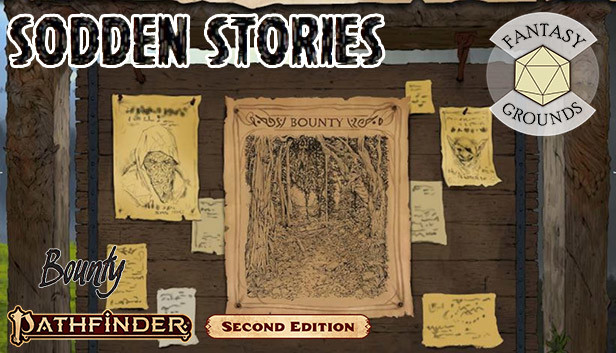 Fantasy Grounds - Pathfinder 2 RPG - Pathfinder Bounty # 17: Sodden Stories Steam capsule image