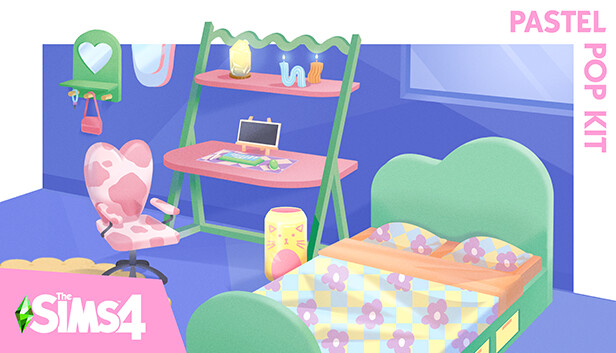 The Sims™ 4 Pastel Pop Kit Steam capsule image