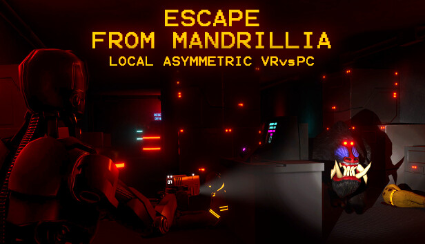 Escape From Mandrillia: Local Asymmetric VR+PC Steam capsule image