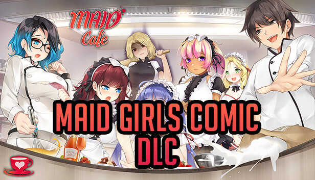 Maid Cafe - Maid Girls Comics Steam capsule image