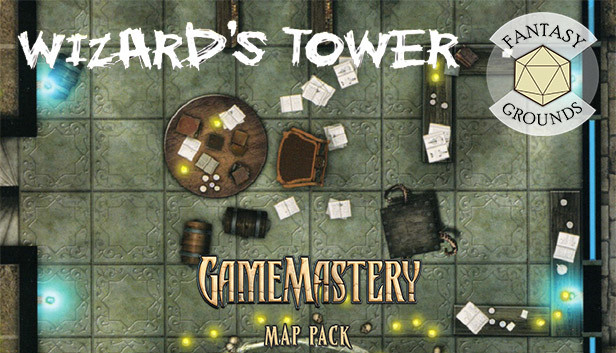 Fantasy Grounds - Pathfinder RPG - GameMastery Map Pack Wizard's Tower Steam capsule image
