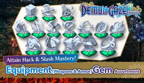 DEMON GAZE EXTRA - Equipment (Weapons & Armor) Gem Assortment Steam capsule image