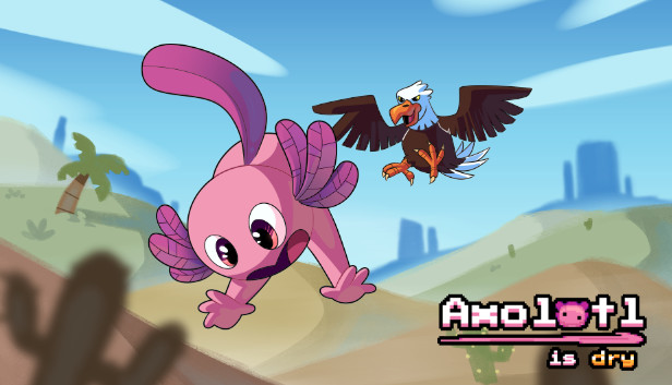 Axolotl is Dry Steam capsule image