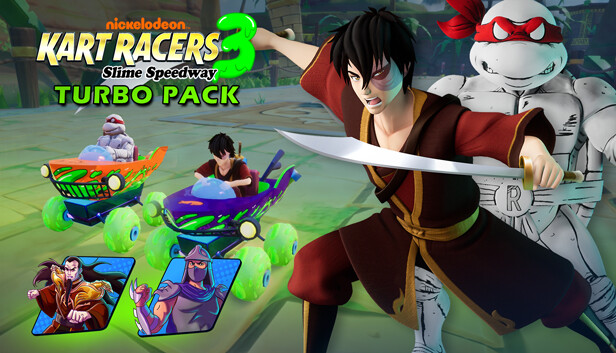 Nickelodeon Kart Racers 3: Slime Speedway Turbo Pack Steam capsule image