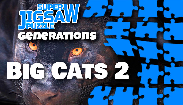 Super Jigsaw Puzzle: Generations - Big Cats 2 Steam capsule image