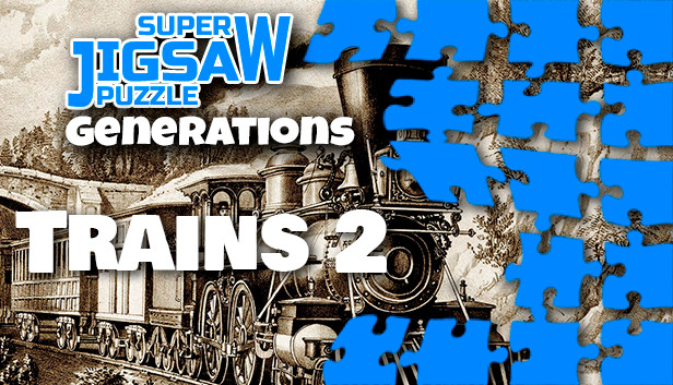 Super Jigsaw Puzzle: Generations - Trains 2 Steam capsule image