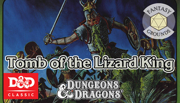 Fantasy Grounds - D&D Classics: I2 Tomb of the Lizard King (1E) Steam capsule image