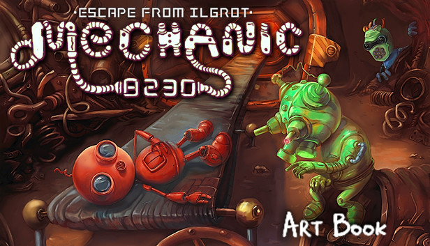 Mechanic 8230: Escape from Ilgrot - Artbook Steam capsule image