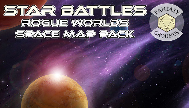 Fantasy Grounds - Star Battles: Rogue Worlds Space Map Pack Steam capsule image