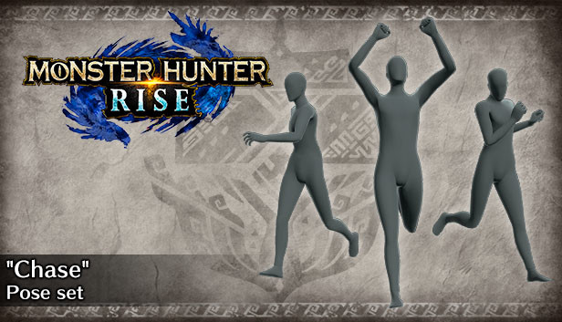 Monster Hunter Rise - "Chase" pose set Steam capsule image