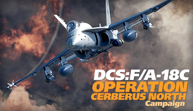 DCS: F/A-18C Operation Cerberus North Steam capsule image
