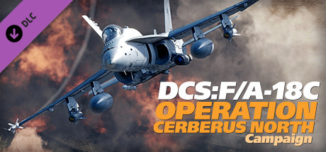 DCS: F/A-18C Operation Cerberus North header image
