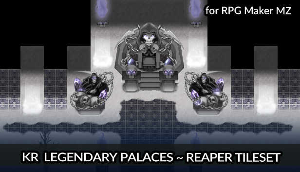 RPG Maker MZ - KR Legendary Palaces - Reaper Tileset Steam capsule image