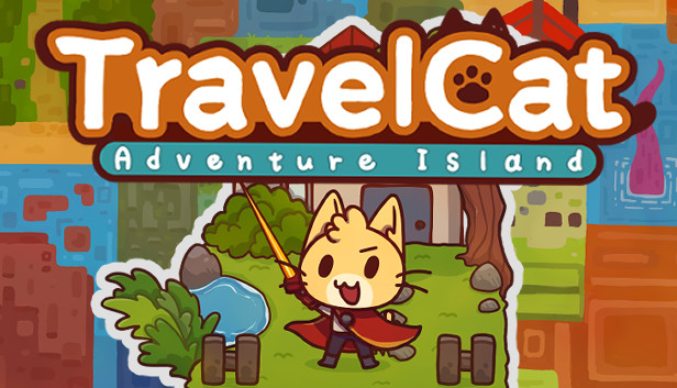 《Travel cat : Adventure Island》旅行貓貓~探險之島 Steam capsule image