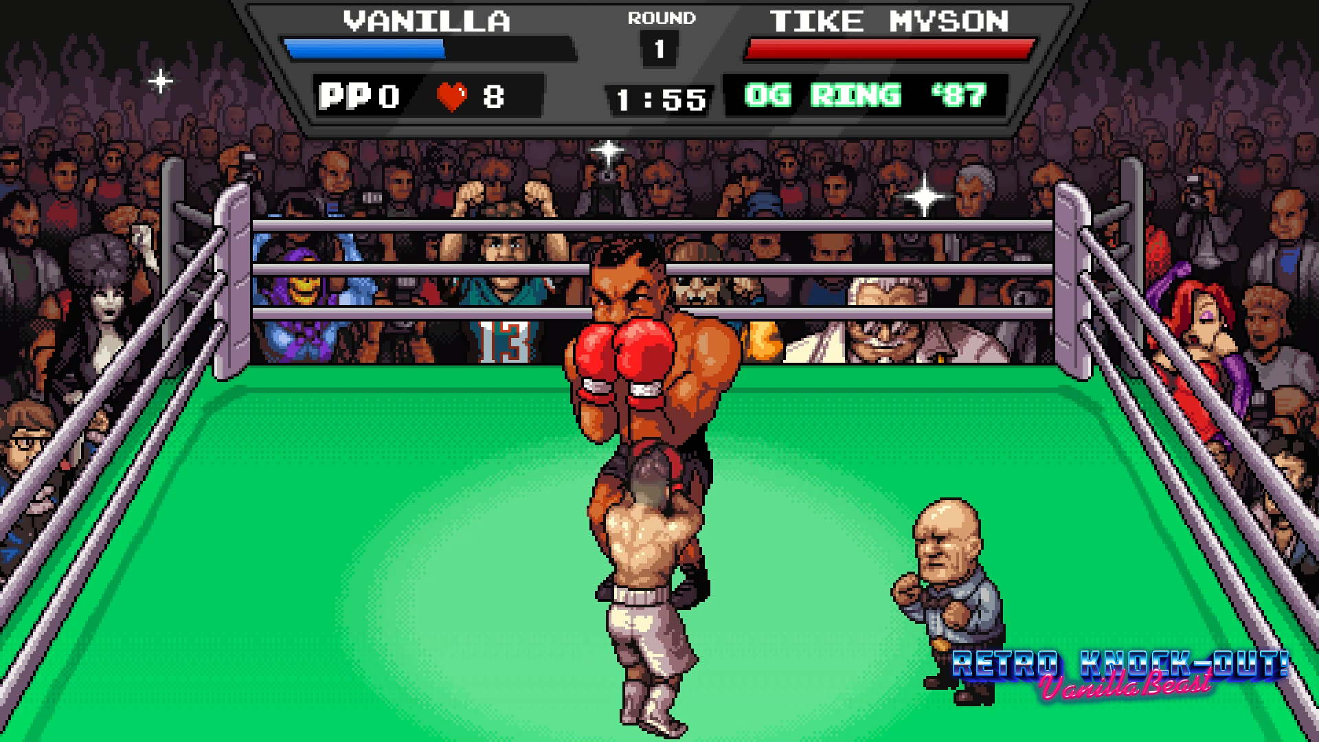 Poupa 25% em VanillaBeast: Retro Knock-Out! no Steam