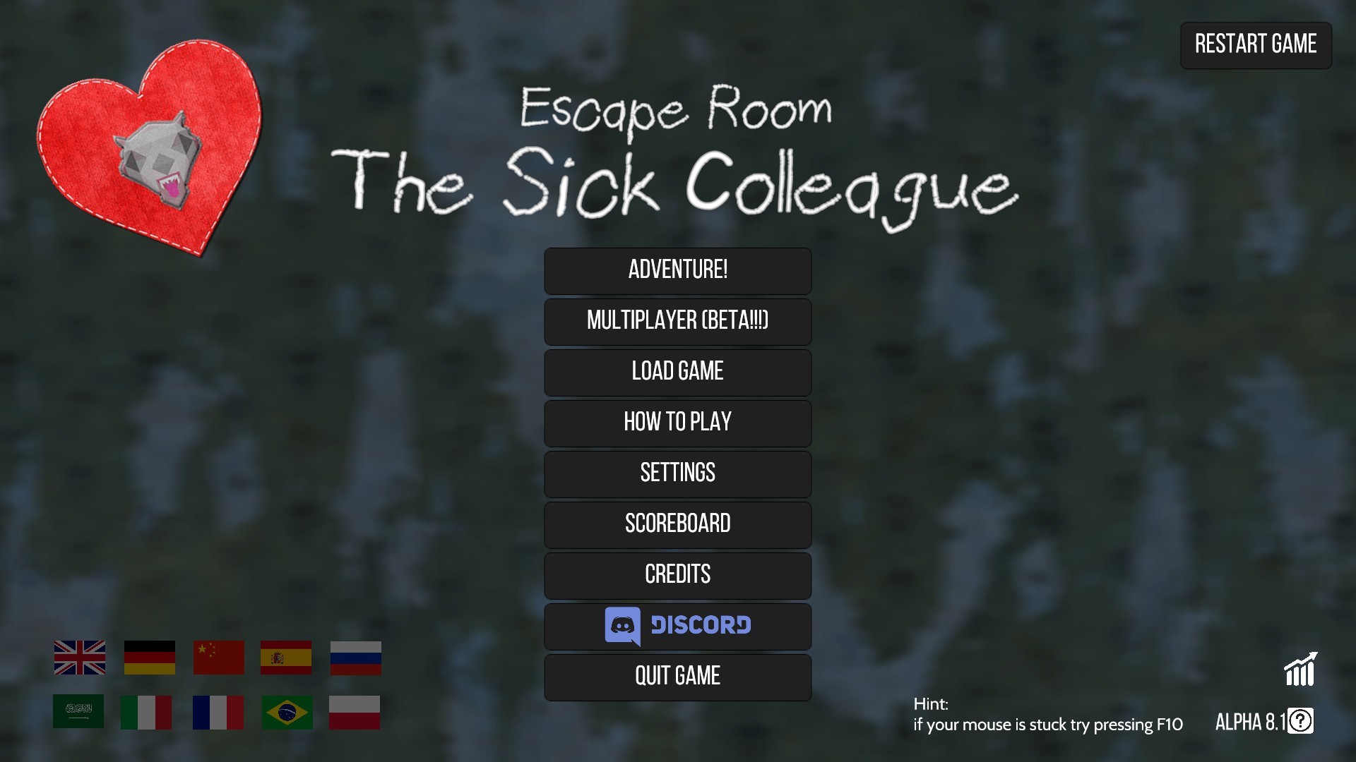 Escape Room - The Sick Colleague - Supporting DLC no Steam