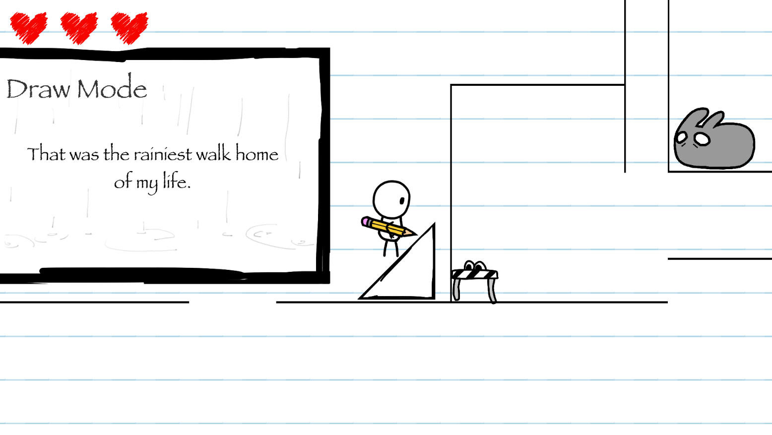 The game is a draw