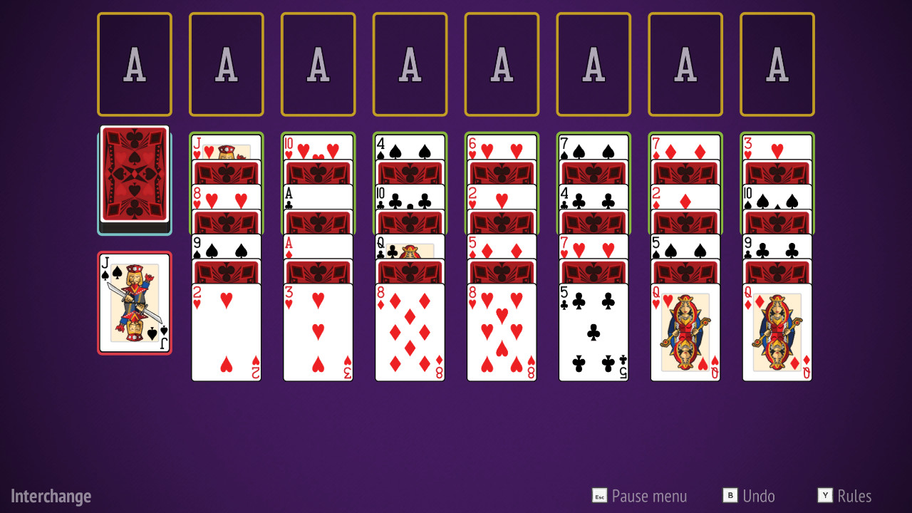 Busy Aces Solitaire - Play Online