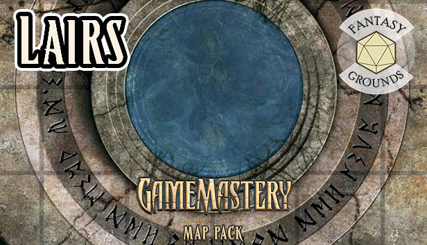 Fantasy Grounds - Pathfinder RPG - GameMastery Map Pack: Lairs Steam capsule image