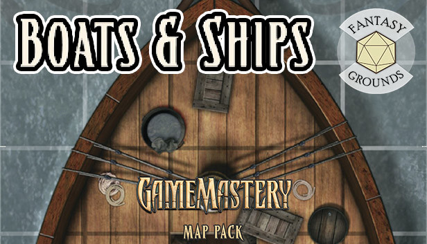 Fantasy Grounds - Pathfinder RPG - GameMastery Map Pack Boats and Ships Steam capsule image