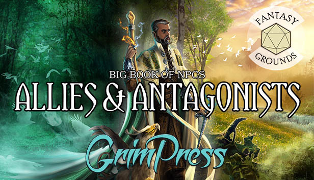 Fantasy Grounds - Allies & Antagonists - A Big Book of NPCs Steam capsule image