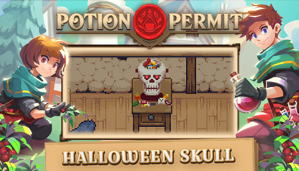 Potion Permit - Halloween Skull Steam capsule image