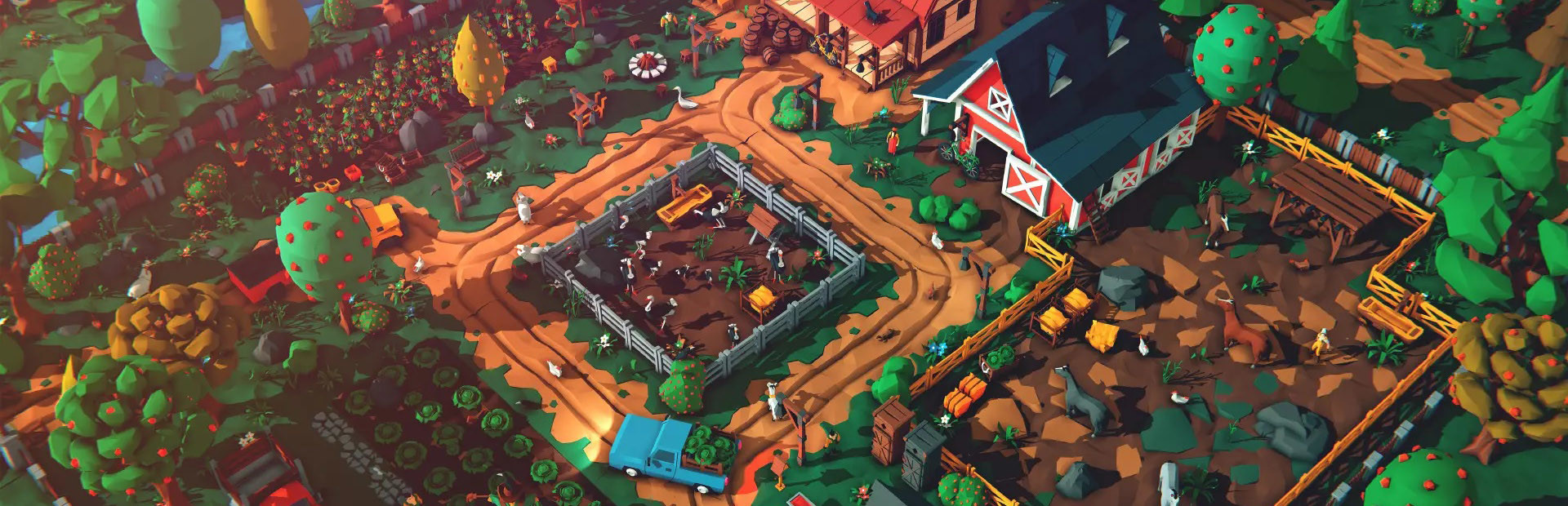 Hidden Farm Top Down 3d