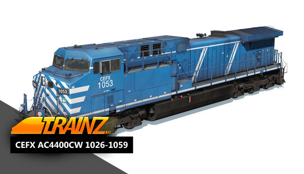 Trainz Plus DLC - CEFX AC4400CW #1026-1059 Steam capsule image
