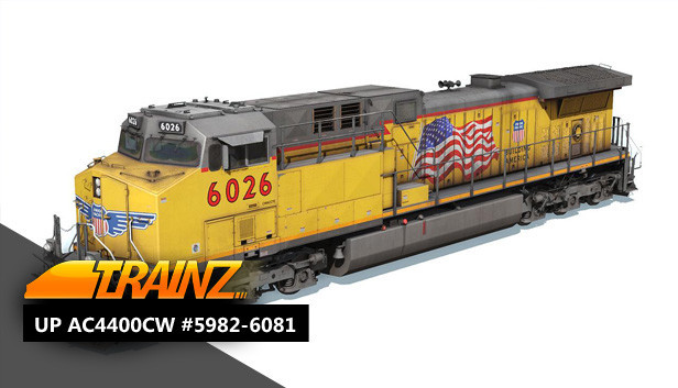 Trainz Plus DLC - UP AC4400CW #5982-6081 Steam capsule image
