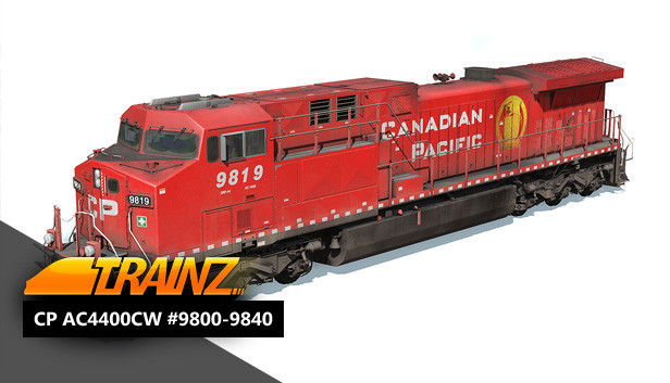 Trainz Plus DLC - CP AC4400CW #9800-9840 Steam capsule image