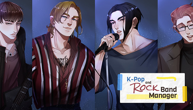 K-Pop & Rock Band Manager Steam capsule image