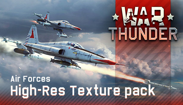 War Thunder - Air Forces High-res Texture Pack Steam capsule image
