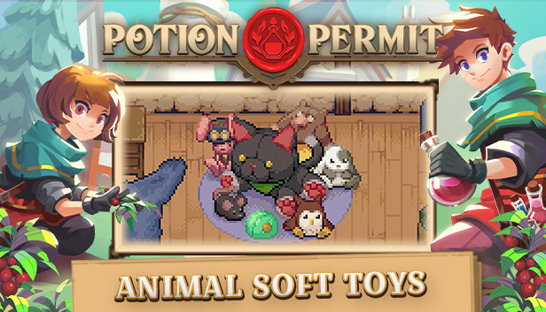 Potion Permit - Animal Plushies Steam capsule image