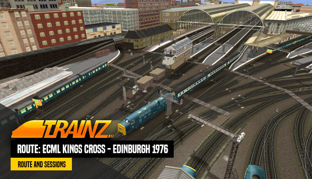 Trainz Plus DLC - ECML Kings Cross - Edinburgh 1976 Steam capsule image
