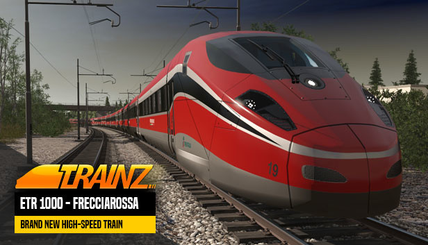 Trainz Plus DLC - ETR 1000 - Frecciarossa Steam capsule image