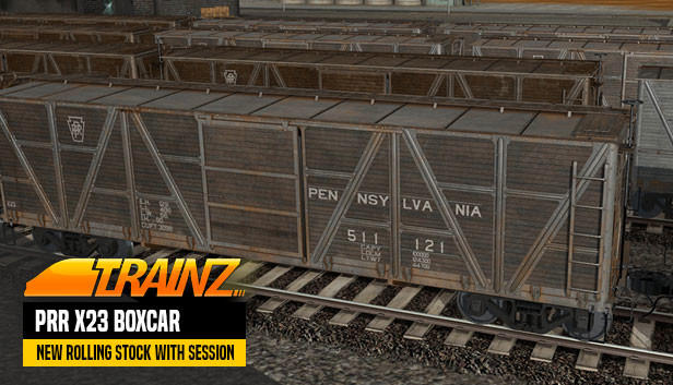 Trainz Plus DLC - PRR X23 Boxcar Steam capsule image