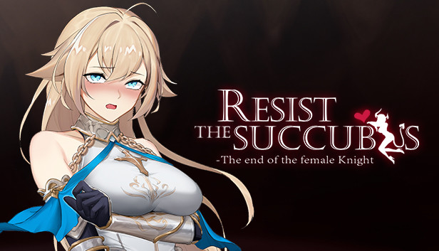 Resist the succubus—The end of the female Knight R18 DLC Steam capsule image