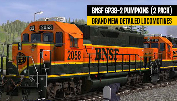 Trainz Plus DLC - BNSF GP38-2 Pumpkins (2 Pack) Steam capsule image