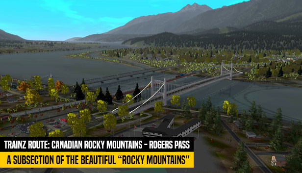 Trainz Plus DLC - Canadian Rocky Mountains - Rogers Pass Steam capsule image