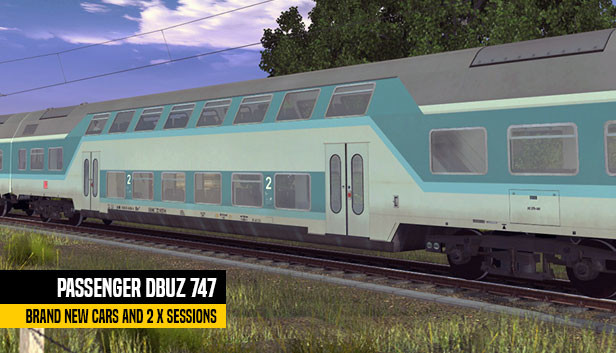 Trainz Plus DLC - DBuz 747 Passenger Cars Steam capsule image