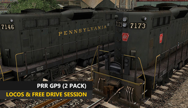 Trainz Plus DLC - PRR GP9 (2 Pack) Steam capsule image