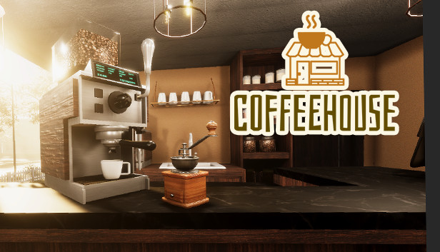 Coffeehouse Simulator Steam capsule image