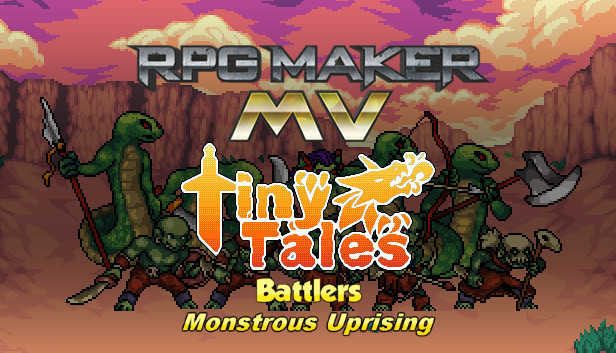 RPG Maker MV - MT Tiny Tales Battlers - Monstrous Uprising Steam capsule image
