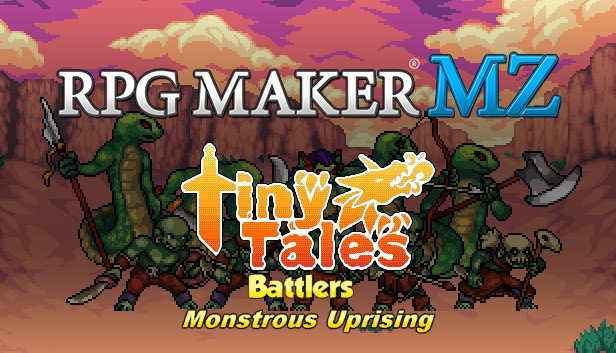 RPG Maker MZ - MT Tiny Tales Battlers - Monstrous Uprising Steam capsule image