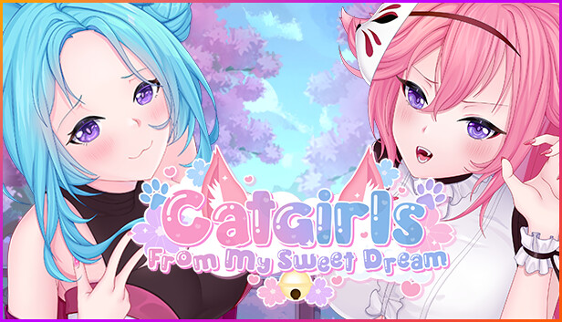 Catgirls From My Sweet Dream Steam capsule image