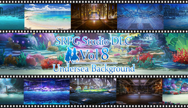 SRPG Studio Undersea Background Steam capsule image