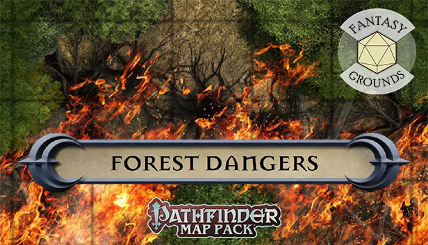 Fantasy Grounds - Pathfinder RPG - Map Pack - Forest Dangers Steam capsule image